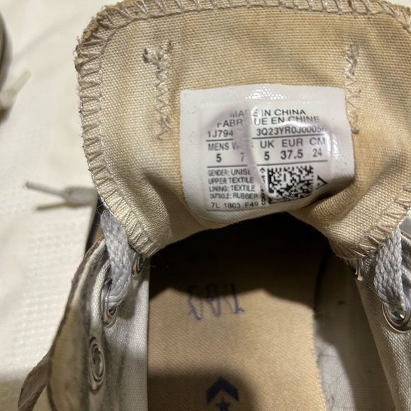 ‼️FREE with purchase!! Converse All Star sneakers. Size Men’s 5 or Women’s 7. - Picture 3 of 6